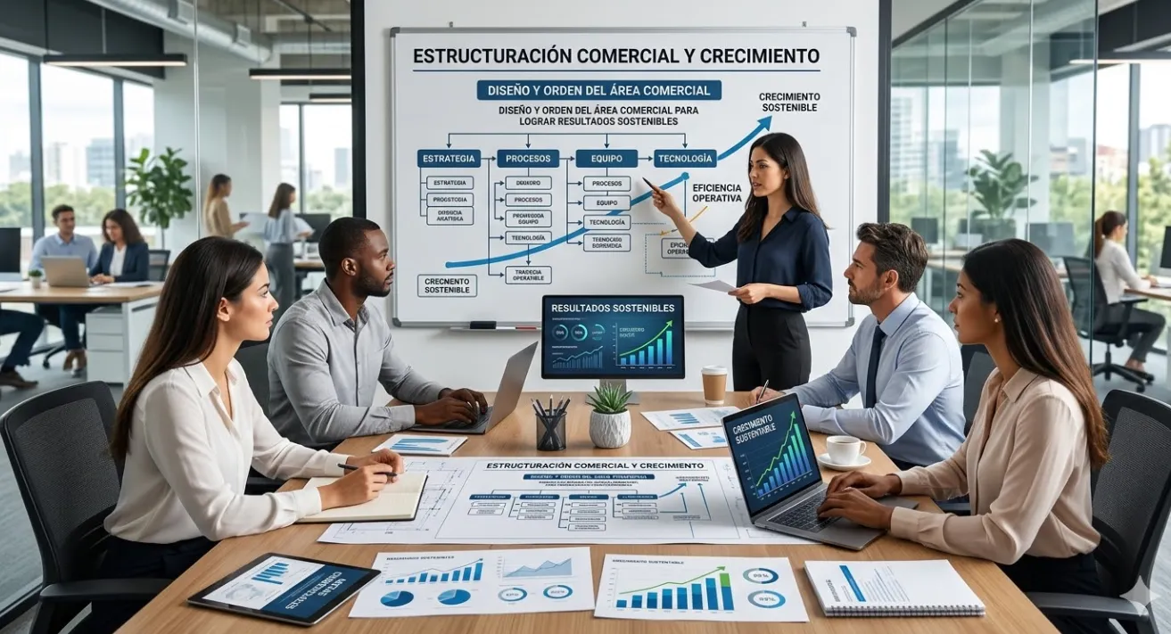 Estructuración comercial y crecimiento sostenido